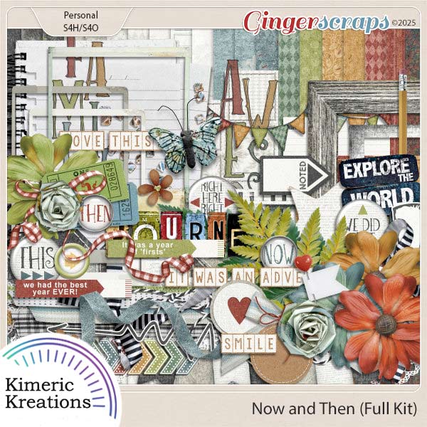 Now and Then Full Kit by Kimeric Kreations