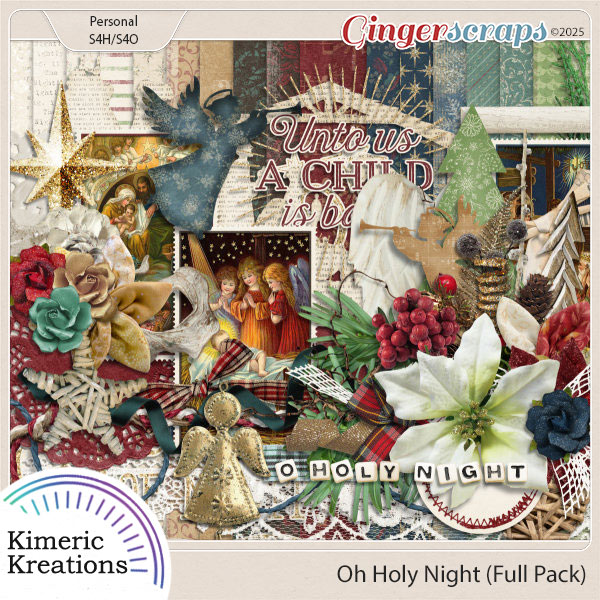 Oh Holy Night Full Kit by Kimeric Kreations