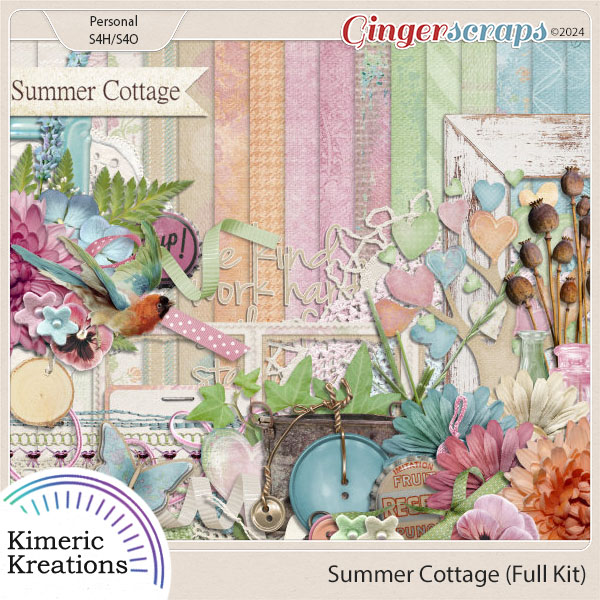 Summer Cottage Kit by Kimeric Kreations
