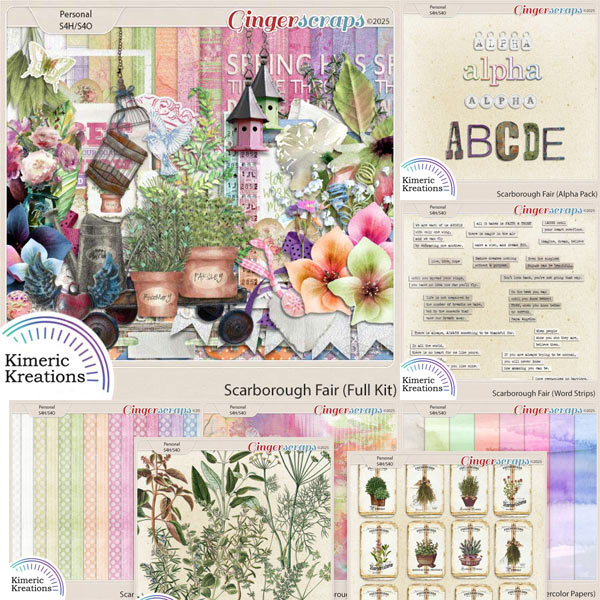 Scarborough Fair Collection by Kimeric Kreations