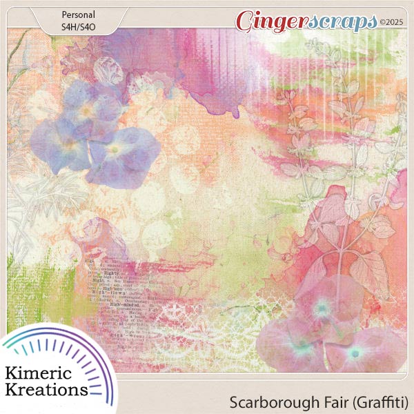 Scarborough Fair Graffiti by Kimeric Kreations