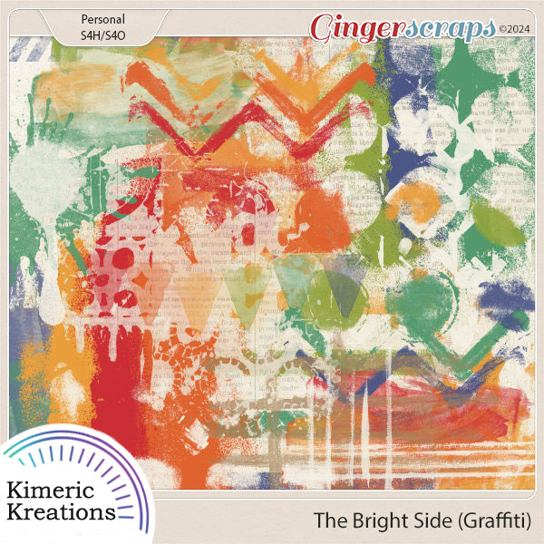 The Bright Side Graffiti by Kimeric Kreations