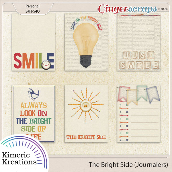 The Bright Side Journal Cards by Kimeric Kreations