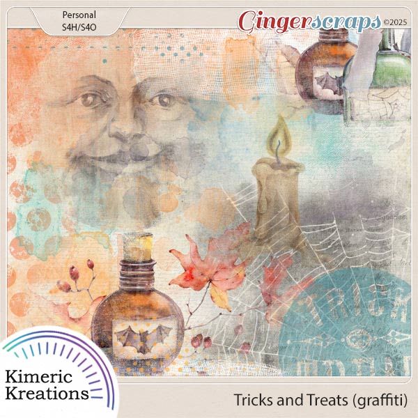 Tricks and Treats Graffiti by Kimeric Kreations
