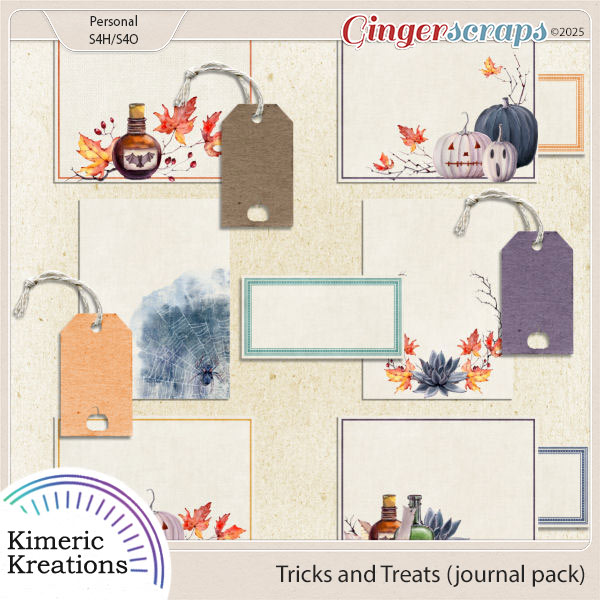 Tricks and Treats Journal Pack by Kimeric Kreations