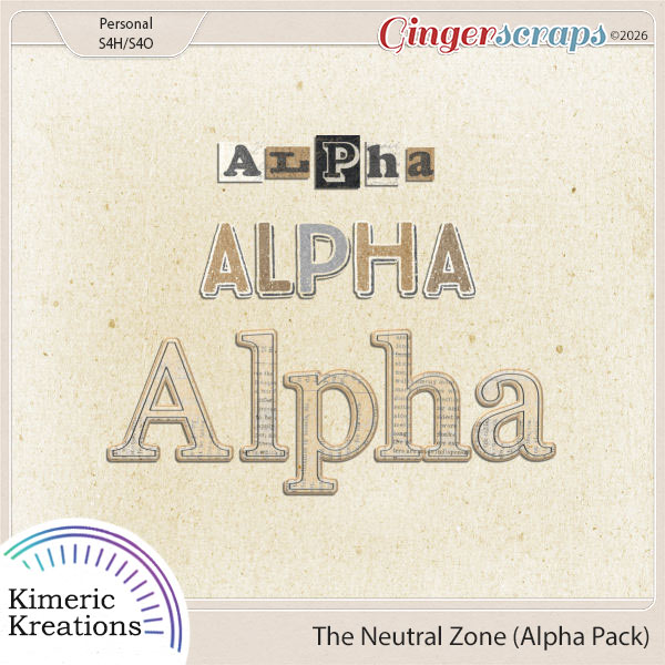 The Neutral Zone Alpha Pack by Kimeric Kreations