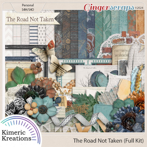 The Road Not Taken Full Kit by Kimeric Kreations
