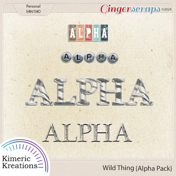 Wild Thing Alpha Pack by Kimeric Kreations