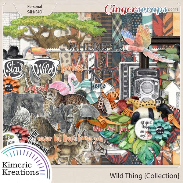 Wild Thing Full Kit by Kimeric Kreations