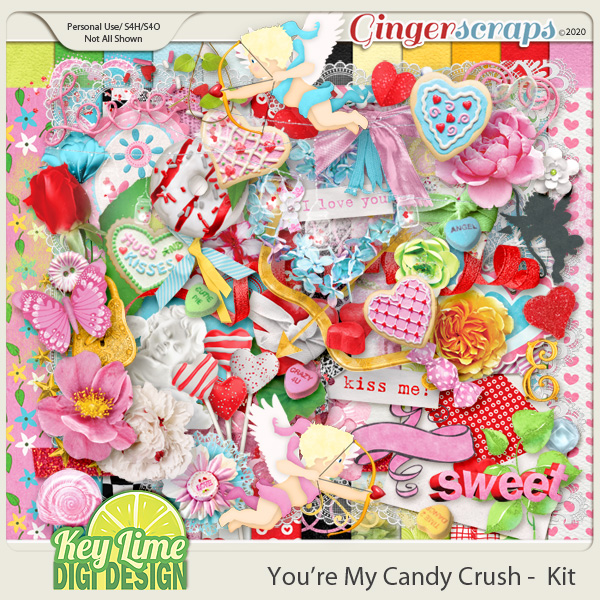 Youre My Candy Crush Kit by Key Lime Digi Design