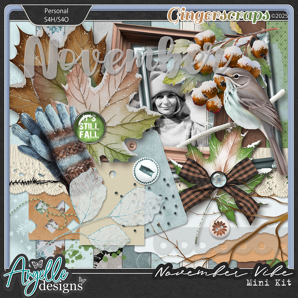 November Vibe Mini Kit by Angelle Designs