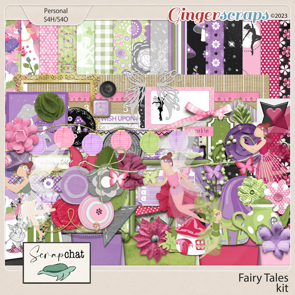 Fairy Tales Kit by ScrapChat Designs