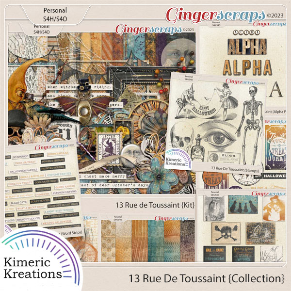 13 Rue De Toussaint Collection by Kimeric Kreations
