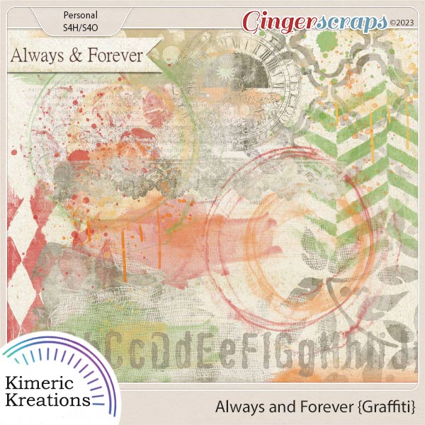 Always and Forever Graffiti by Kimeric Kreations