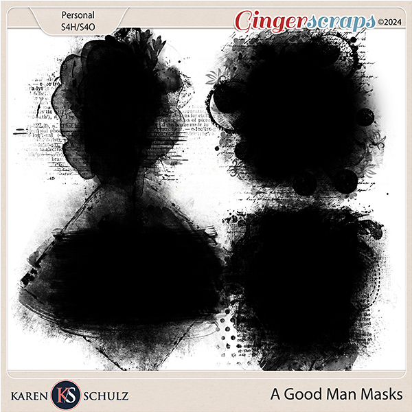 A Good Man Masks by Karen Schulz