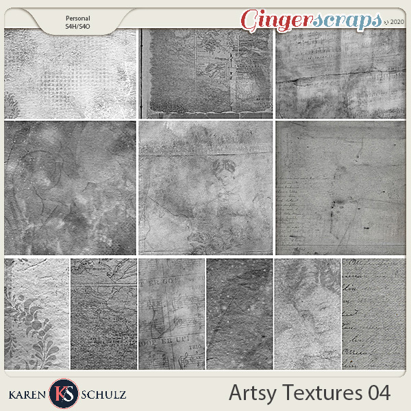 Artsy Textures 04 by Karen Schulz