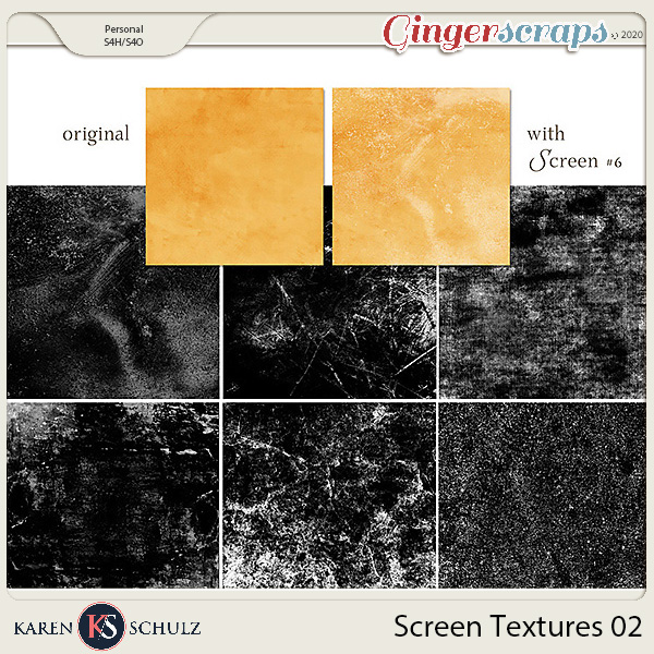 Screen Textures 02 by Karen Schulz