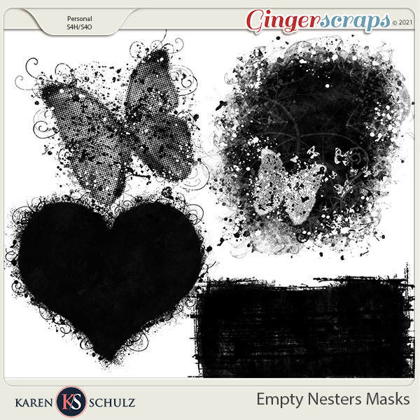 Empty Nesters Masks by Karen Schulz