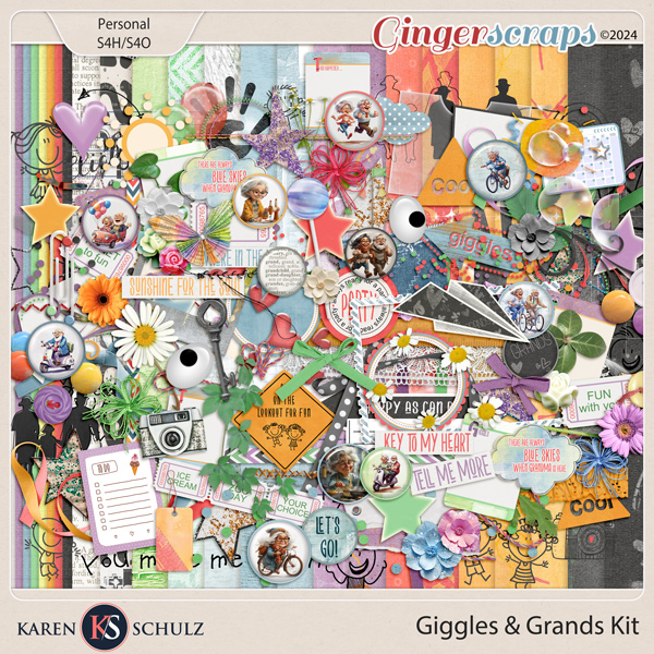 Giggles and Grands Kit by Karen Schulz