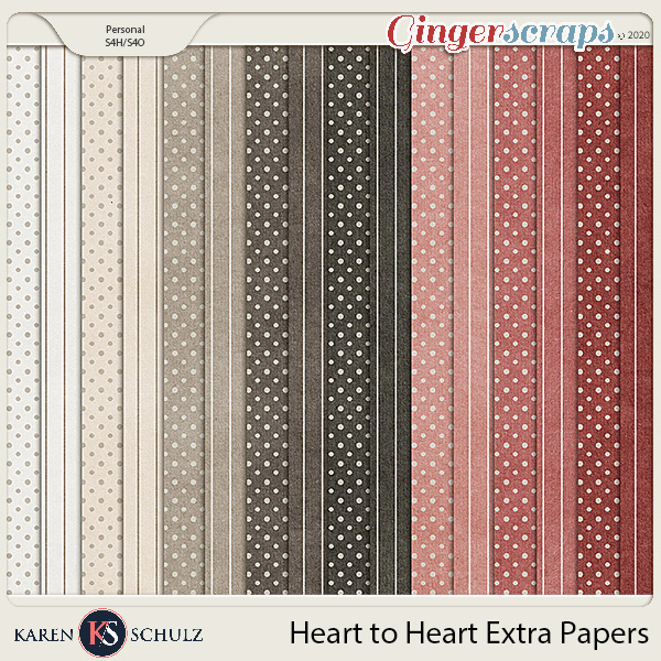 Heart to Heart Extra Papers by Karen Schulz