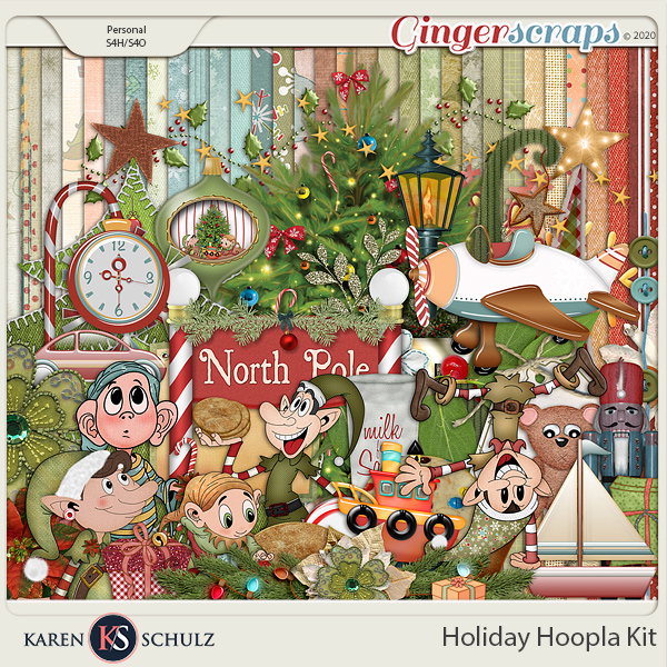 Holiday Hoopla Kit by Karen Schulz
