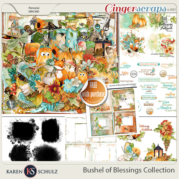 Bushel of Blessings Collection by Karen Schulz and Linda Cumberland 