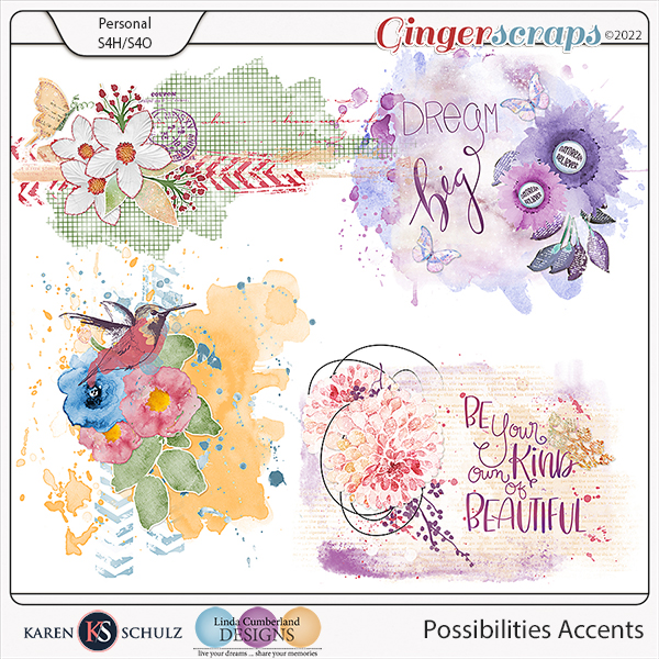 Possibilities Accents By Karen Schulz and Linda Cumberland  