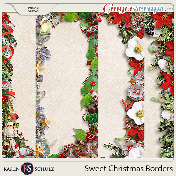 Sweet Christmas Borders by Karen Schulz and Linda Cumberland Designs 