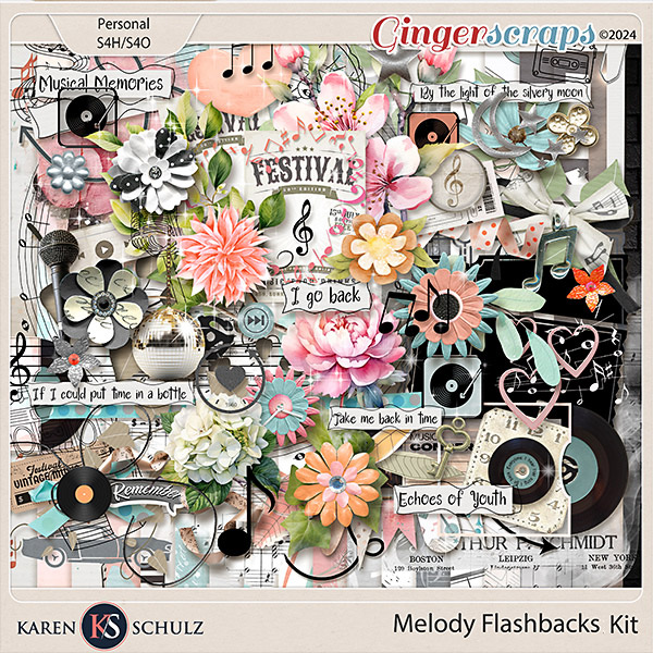 Melody Flashbacks Kit by Karen Schulz 