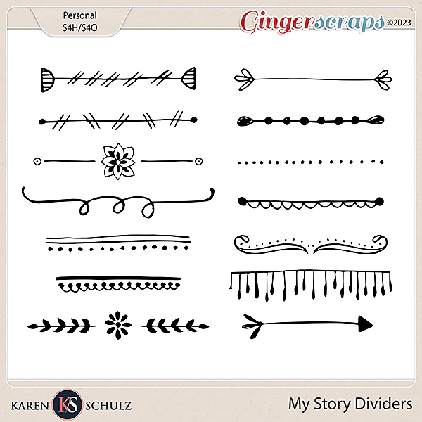 My Story Dividers 02 by Karen Schulz   