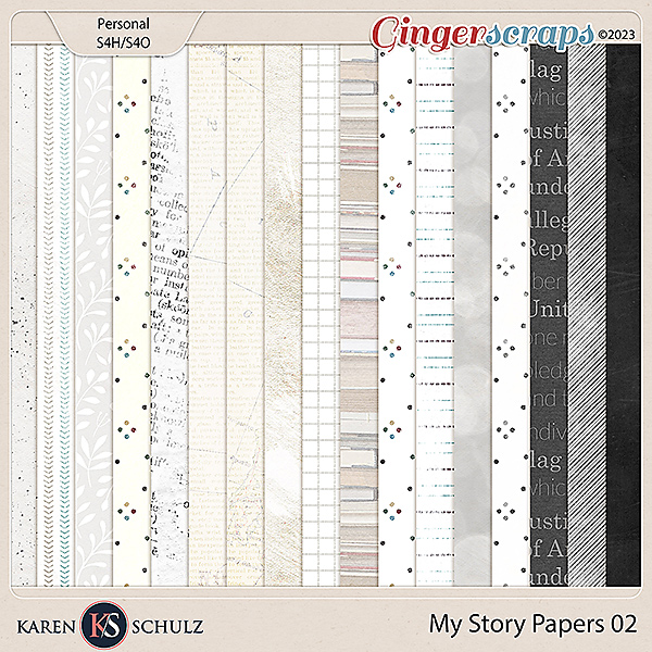 My Story Papers 02 by Karen Schulz   