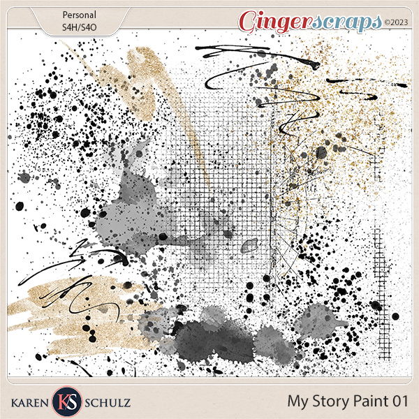 My Story Paint 01 by Karen Schulz 