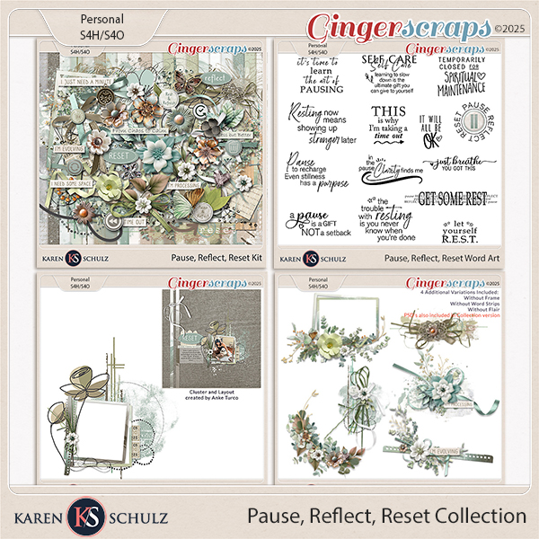 Pause, Reflect, Reset Collection by Karen Schulz 