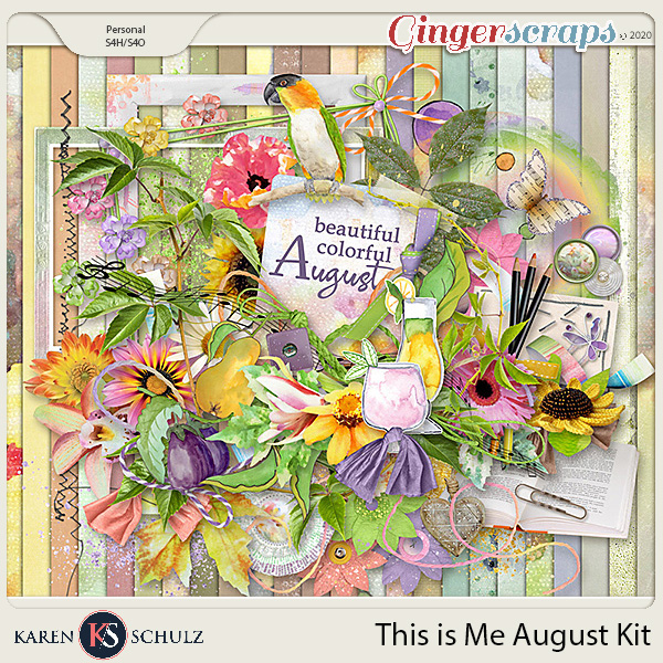 This is Me August Kit by Karen Schulz