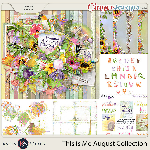 This is Me August Collection by Karen Schulz