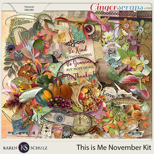 This is Me November Kit by Karen Schulz