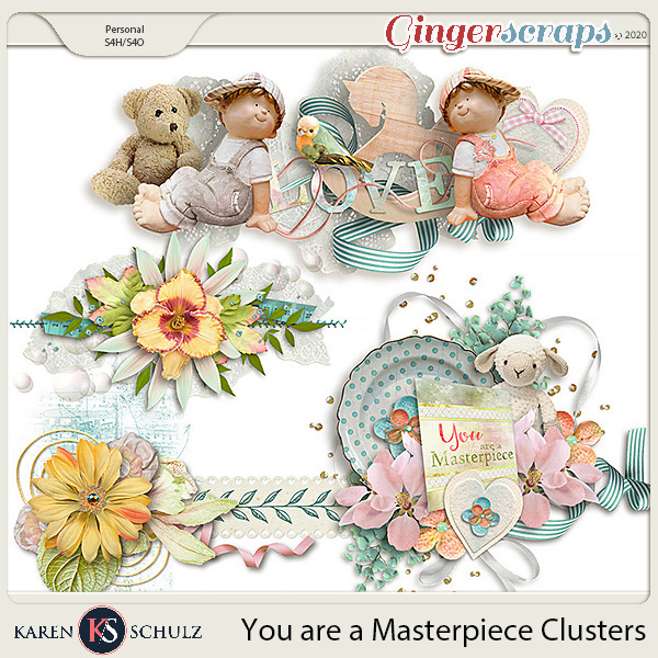 You are a Masterpiece Clusters by Karen Schulz