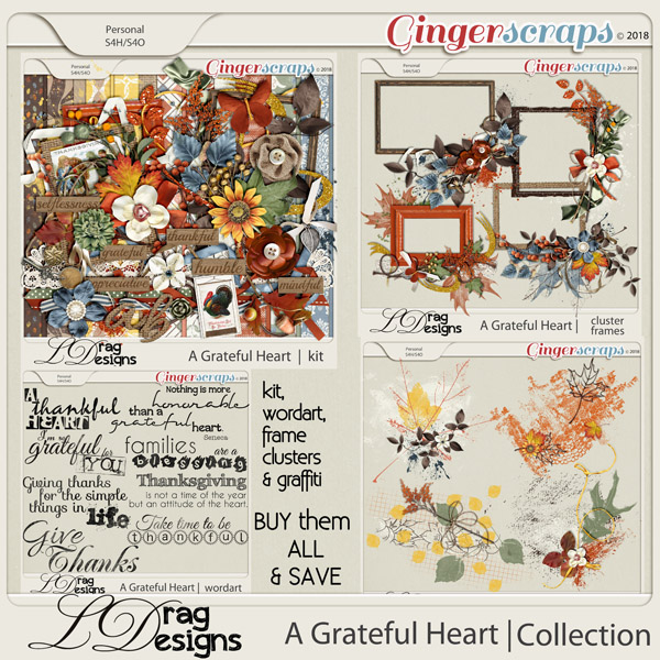 A Grateful Heart: The Collection by LDragDesigns