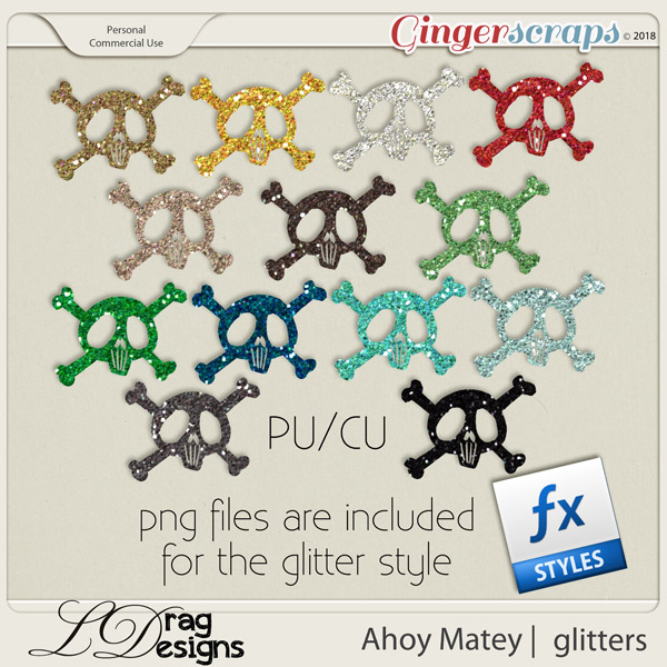 Ahoy Matey: Glitterstyles by LDragDesigns