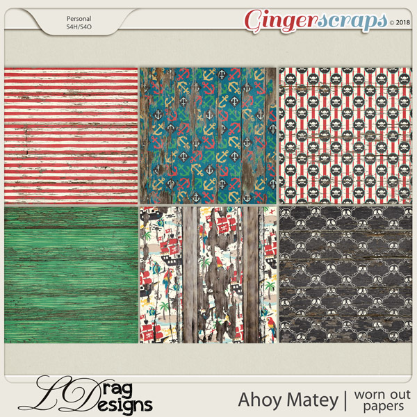 Ahoy Matey: Worn Out Papers by LDragDesigns