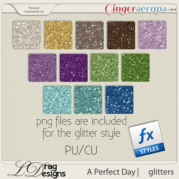 A Perfect Day: Glitterstyles by LDrag Designs