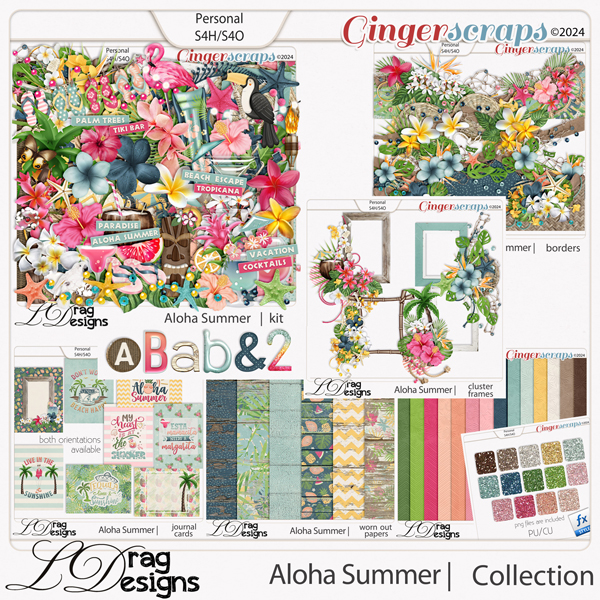 Aloha Summer: The Collection by LDragDesigns