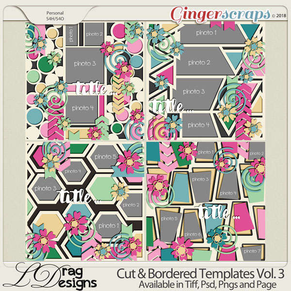 Cut & Bordered Vol.3 by LDrag Designs