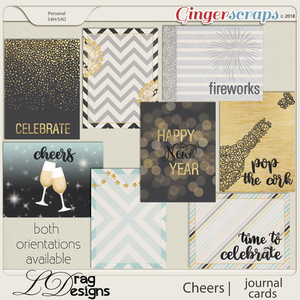 Cheers:Journal Cards by LDragDesigns