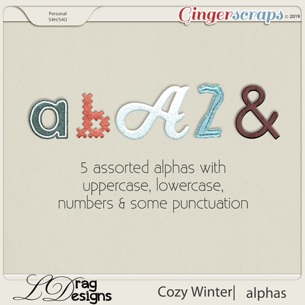 Cozy Winter: Alphas by LDragDesigns