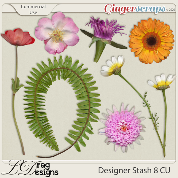 Designer Stash 8 CU Greenery by LDragDesigns