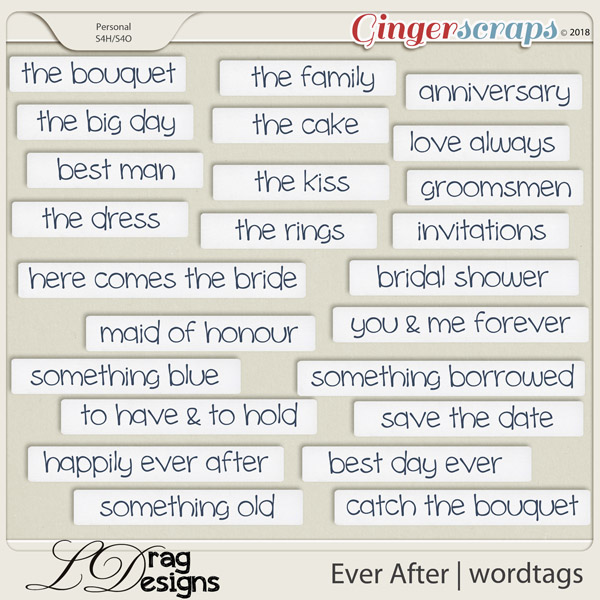 Ever After: Wordtags by LDragDesigns