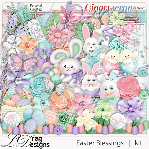Easter Blessings by LDragDesigns