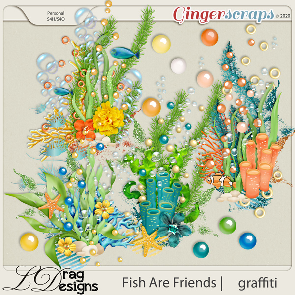 Fish Are Friends: Graffiti by LDragDesigns