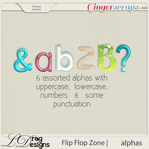 Flip Flop Zone: Alphas by LDragDesigns